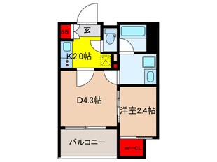 パークアクシス神保町の物件間取画像